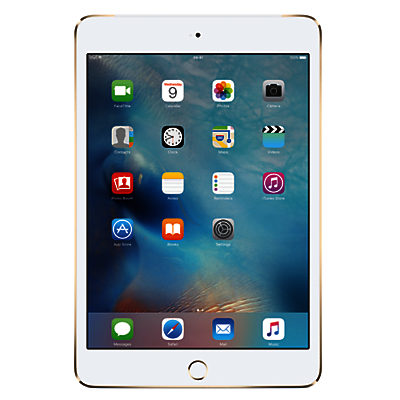 Apple iPad mini 4, Apple A8, iOS, 7.9 , Wi-Fi, 16GB Gold